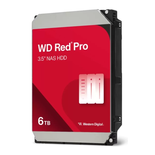 WESTERN DIGITAL hard disk 6TB WD6005FFBX Red Pro
