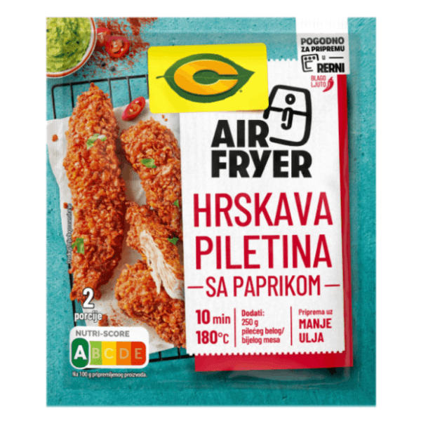 Začin C Air fryer hrskava piletina sa paprikom 44g