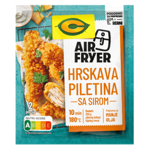 Začin C Air fryer hrskava piletina sa sirom 44g