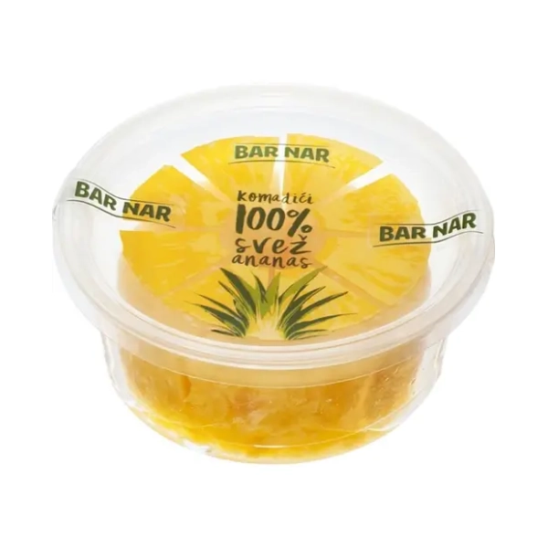 BAR NAR ananas svež u komadićima 160g