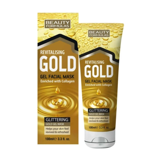 BEAUTY FORMULAS Collagen gel maska za lice 100ml
