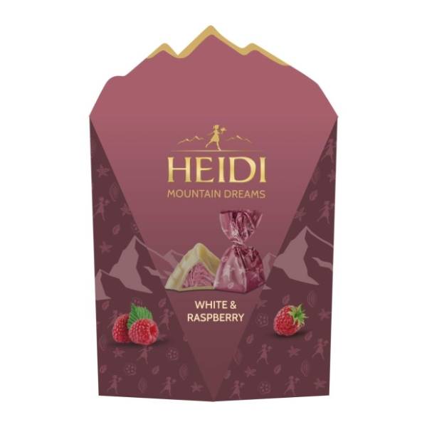 Bombonjere HEIDI Planinski snovi malina 100g