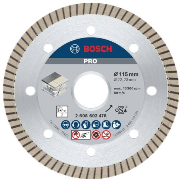 BOSCH 115 x 22,23 x 1,4 x 7 mm 2608602478 dijamantska rezna ploča