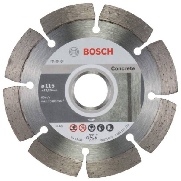 BOSCH 115 x 22,23 x 1,6 x 10 mm 2608603239 dijamantska rezna ploča
