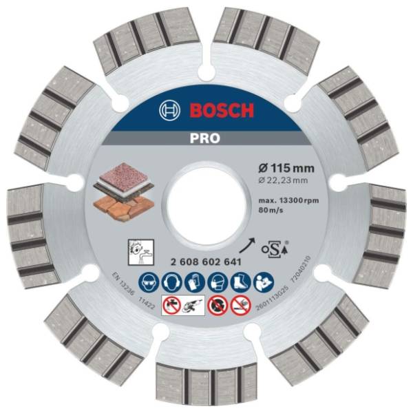 BOSCH 115x2.2 mm 2608602641 dijamantska rezna ploča