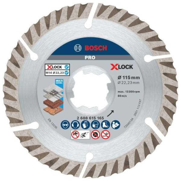BOSCH 115x2 mm 2608615165 dijamantska rezna ploča