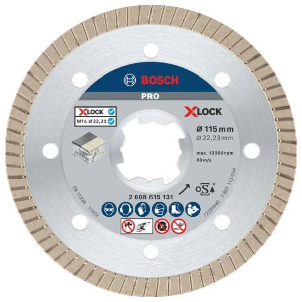 BOSCH 115x22,23x1,4x7mm 2608615131 dijamantska rezna ploča