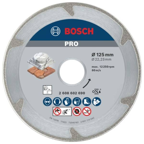 BOSCH 125x2.2 mm 2608602690 dijamantska rezna ploča
