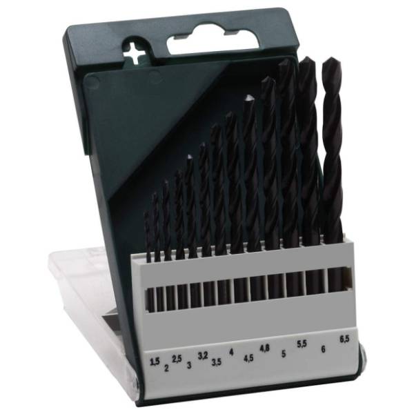 BOSCH 13-delni set burgija za metal HSS-R, DIN 338 2609255031