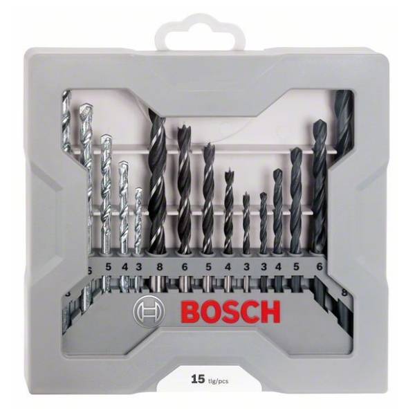 BOSCH 15-delni set burgija 2607017038