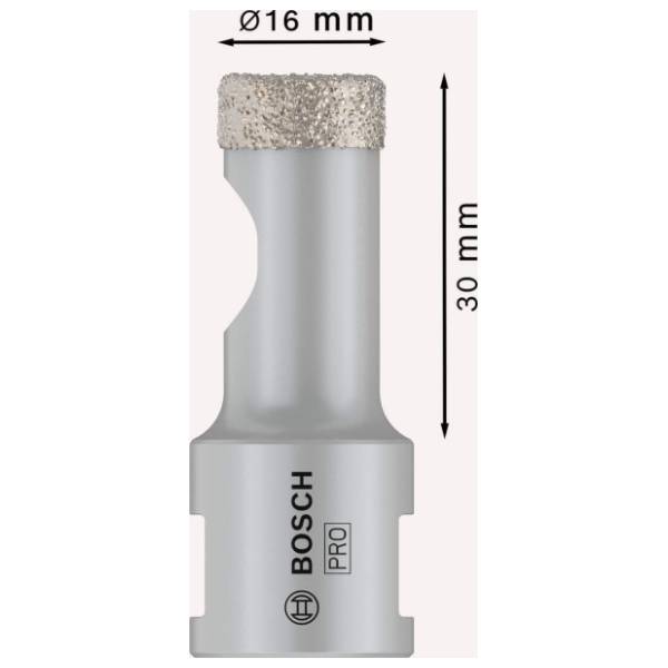 BOSCH 16x30x22.23 mm M14 2608587114 dijamantska kruna
