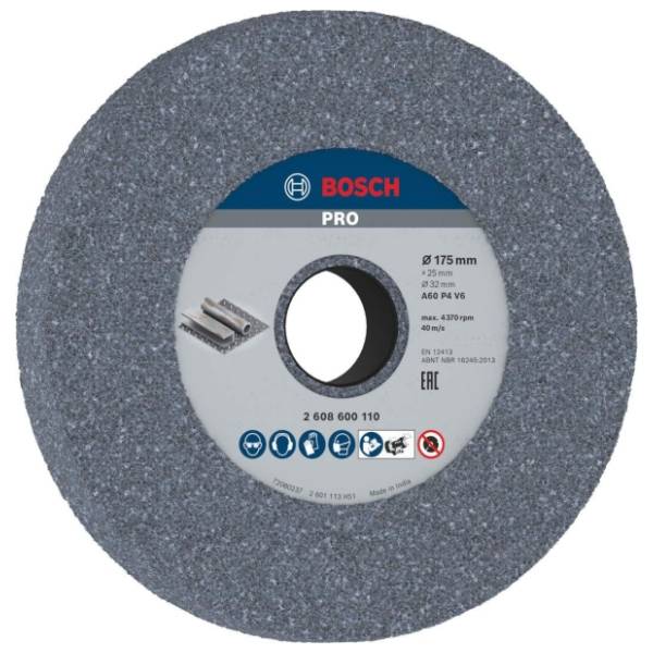 BOSCH 175x25x32 mm G60 2608600110 brusni kamen za tocilo