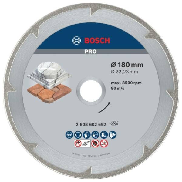 BOSCH 180x2.2 mm segmenti 3 mm 2608602692 dijamantska rezna ploča