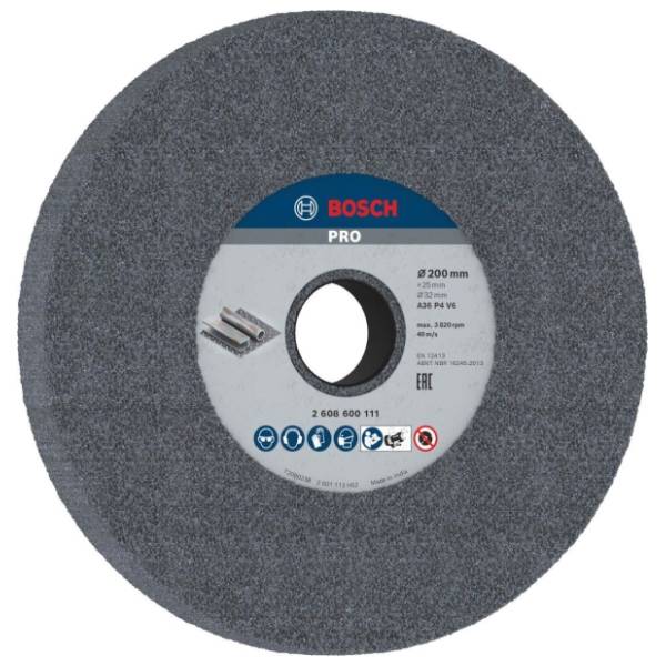BOSCH 200x25x32 mm G36 2608600111 brusni kamen za tocilo