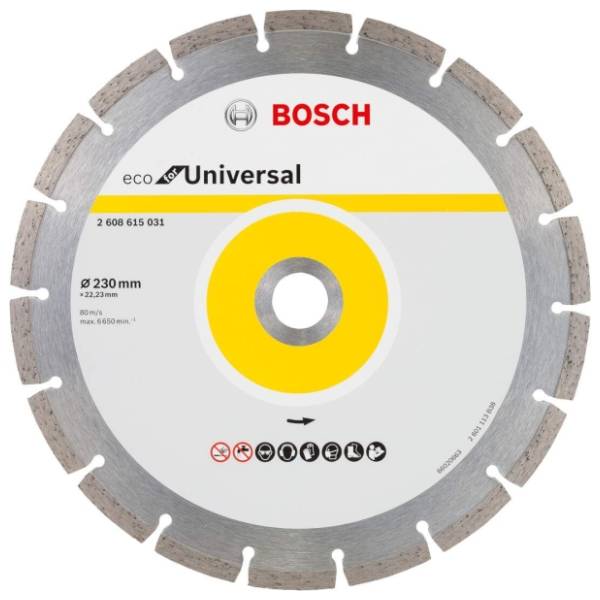 BOSCH 230x22,23x2,6x7 2608615031 dijamantska rezna ploča