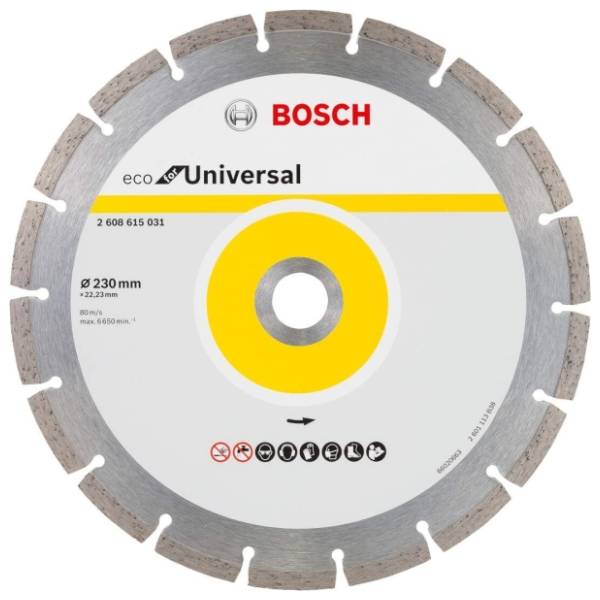 BOSCH 230x22,23x2,6x7 2608615044 dijamantska rezna ploča