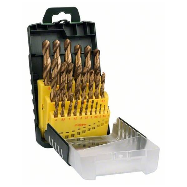 BOSCH 25-delni set HSS-TiN burgija za metal 2607017154