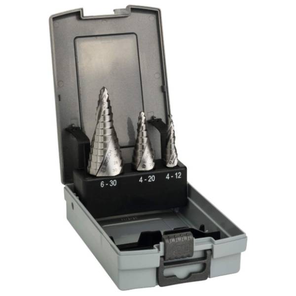BOSCH 3-delni set stepenastih burgija HSS 2608587426
