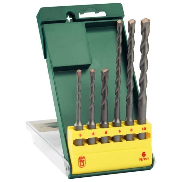 BOSCH 6-delni set SDS-plus hamer burgija 2607019447