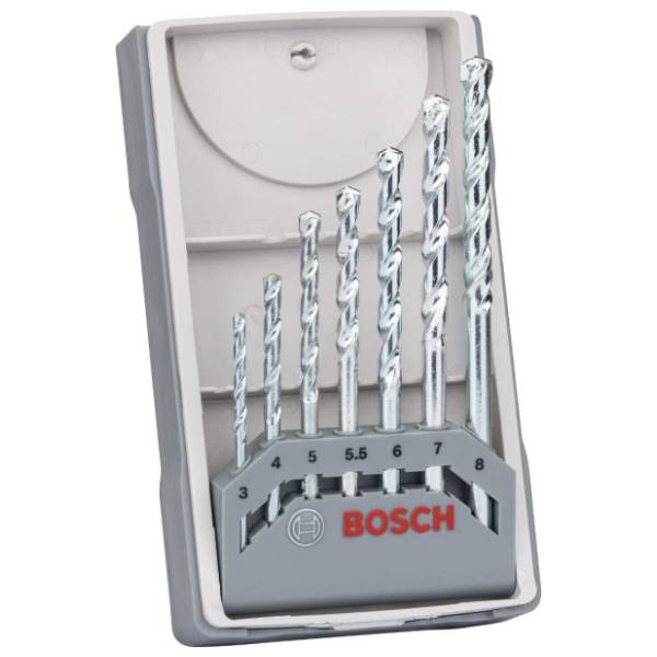 BOSCH 7-delni set burgija za kamen CYL-1 2607017035