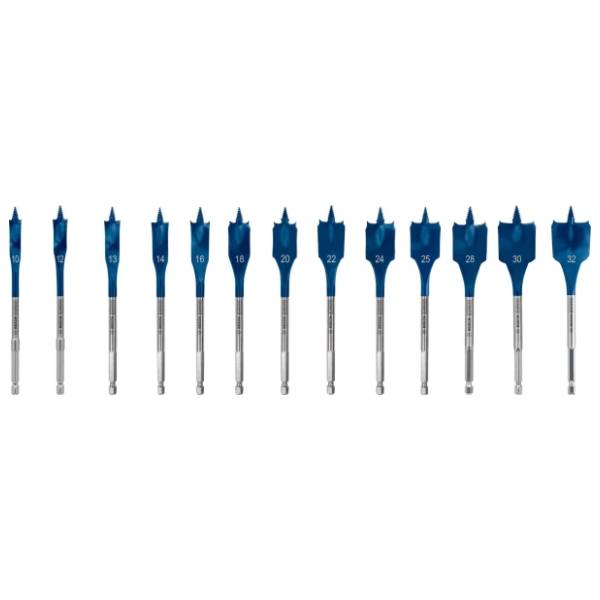 BOSCH Expert 13-delni set pljosnatih burgija 2608900336