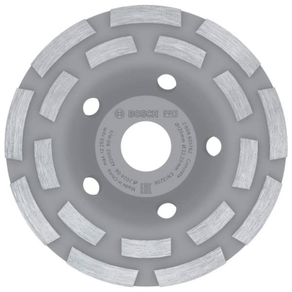 BOSCH PRO lončasta ploča za brušenje betona 125 mm 2608601763
