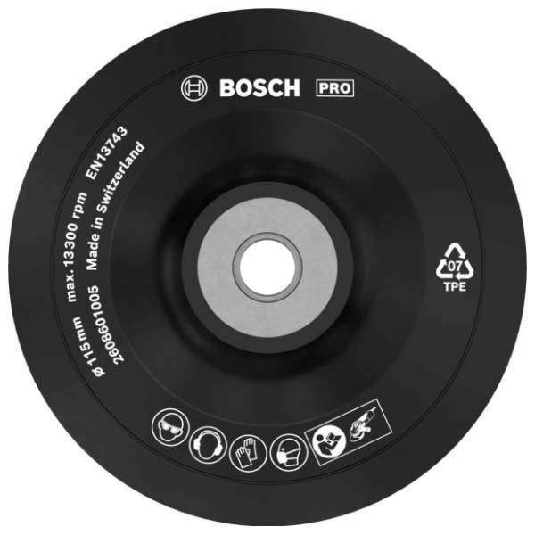 BOSCH PRO nosač brusnog papira 115 mm meki 2608601005