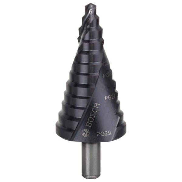 BOSCH stepenaste burgije HSS-AlTiN 2608588072, 6 - 37 mm