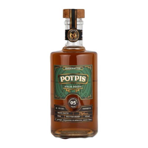 Brendi POTPIS divlja kruška 0,7l