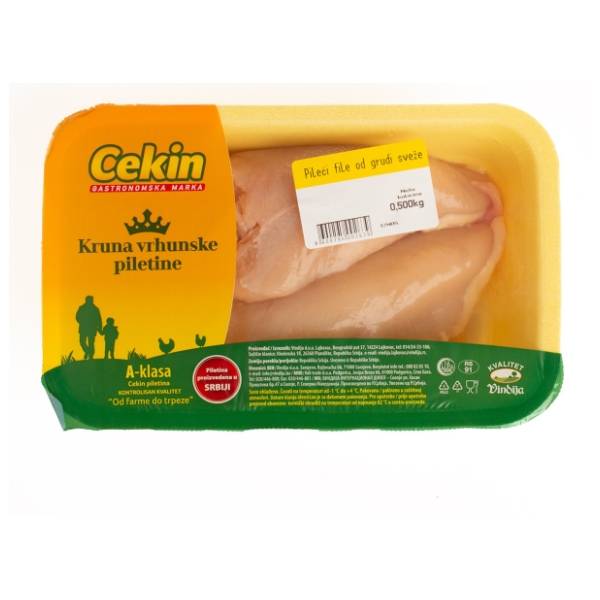CEKIN pileći file od grudi 500g