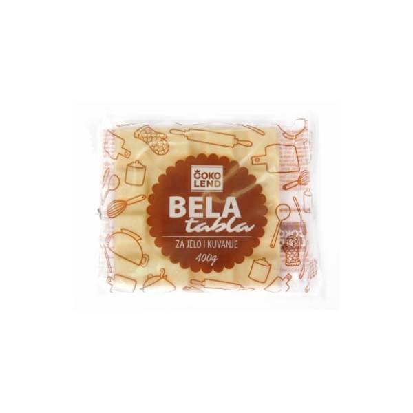 Čokolada ČOKOLEND za kuvanje bela 100g