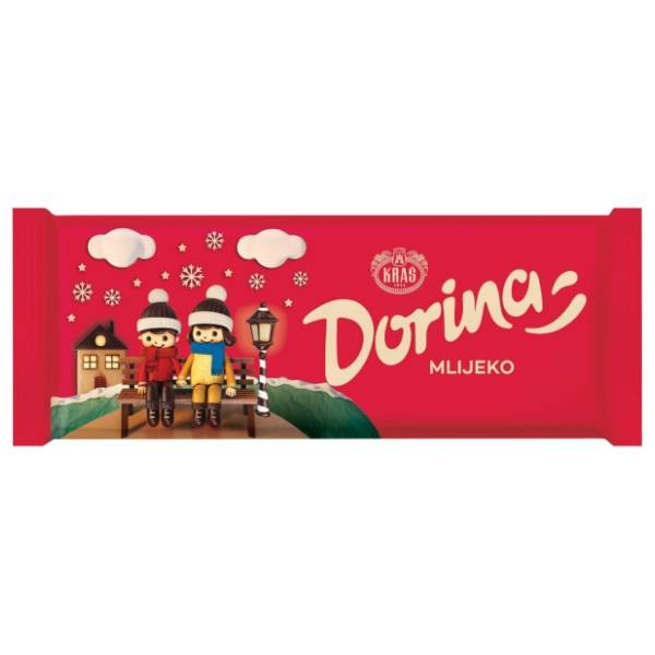 Čokolada DORINA mleko 160g