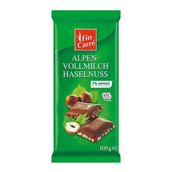 Čokolada FIN CARRE lešnik 100g