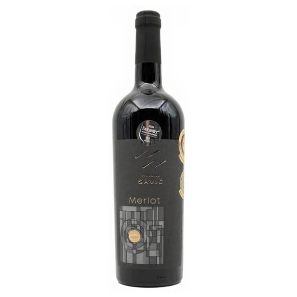 Crveno vino SAVIĆ Merlot 0,75l