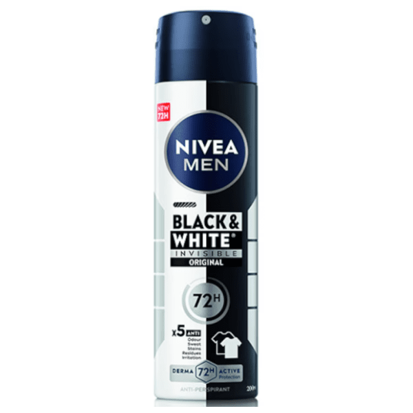 Dezodorans NIVEA Black & white men 200ml
