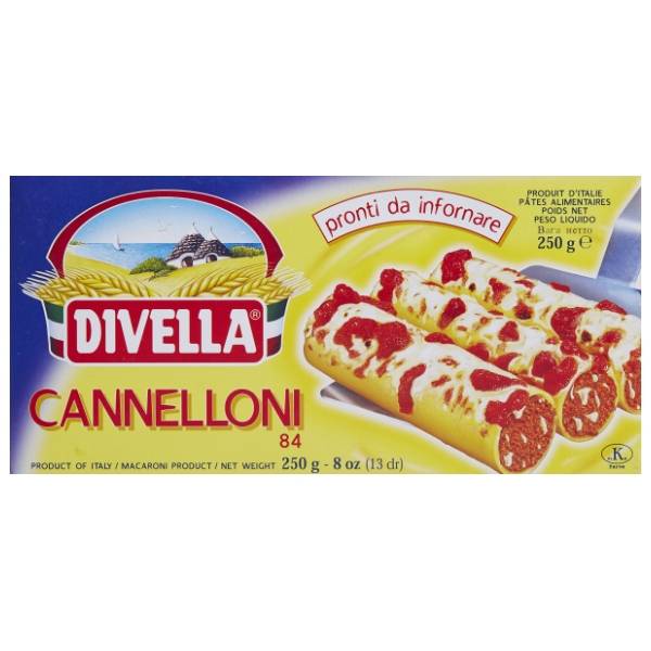 DIVELLA Cannelloni 250g