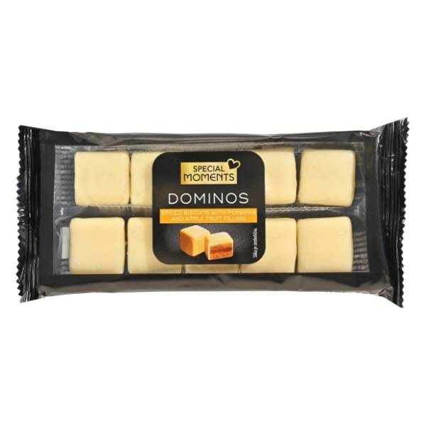 Dominos SPECIAL MOMENTS u beloj čokoladi 125g