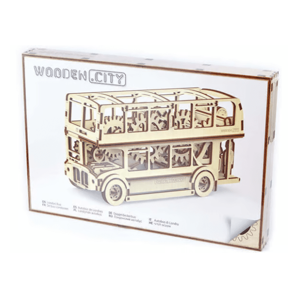 Drveni Londonski autobus WOODEN CITY