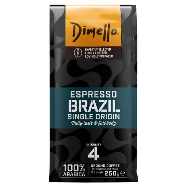 Espresso kafa DIMELLO Brazil single origin mlevena 250g