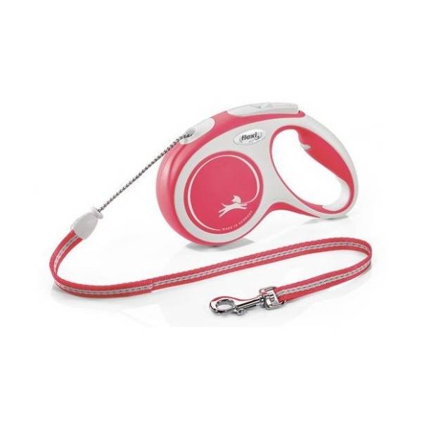 FLEXI Comfort cord povodac za pse sa regulacijom S 5m crveni