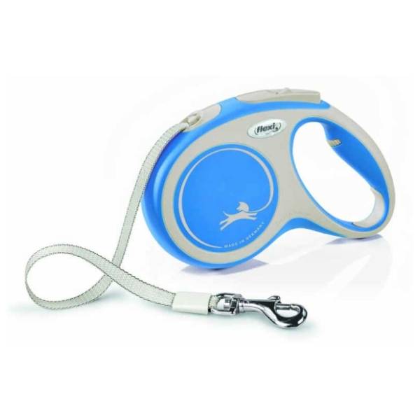FLEXI Comfort tape povodac za pse L 8m plavi