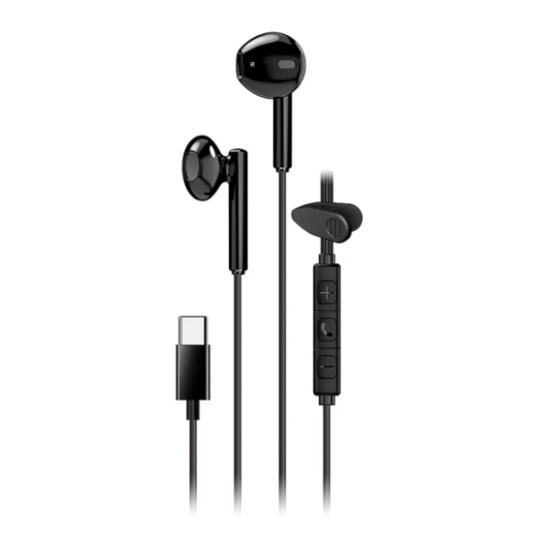 GENIUS slušalice HS-M366 USB C crne