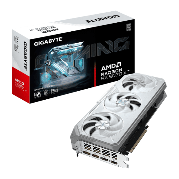 GIGABYTE AMD Radeon RX 9070 XT GAMING OC ICE 16GB GDDR6 256-bit grafička kartica