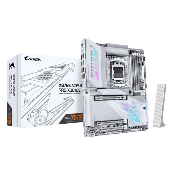GIGABYTE X870E AORUS PRO X3D ICE matična ploča