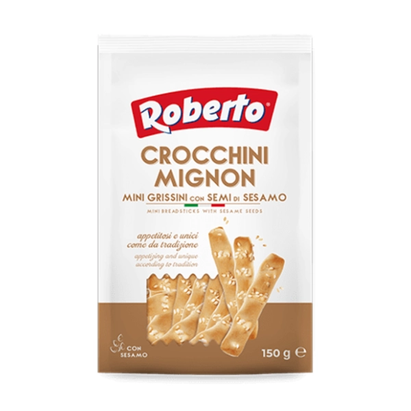 Grisini ROBERTO crocchini mignon sa susamom 150g