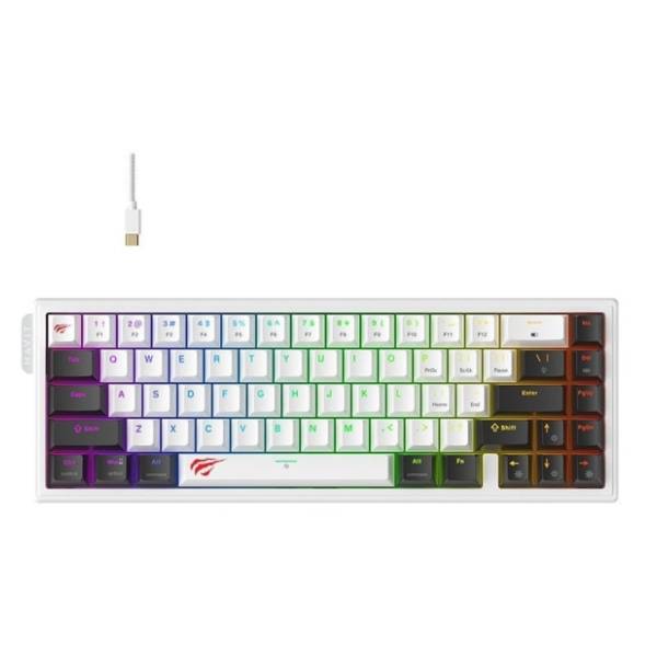 HAVIT tastatura KB900L bela