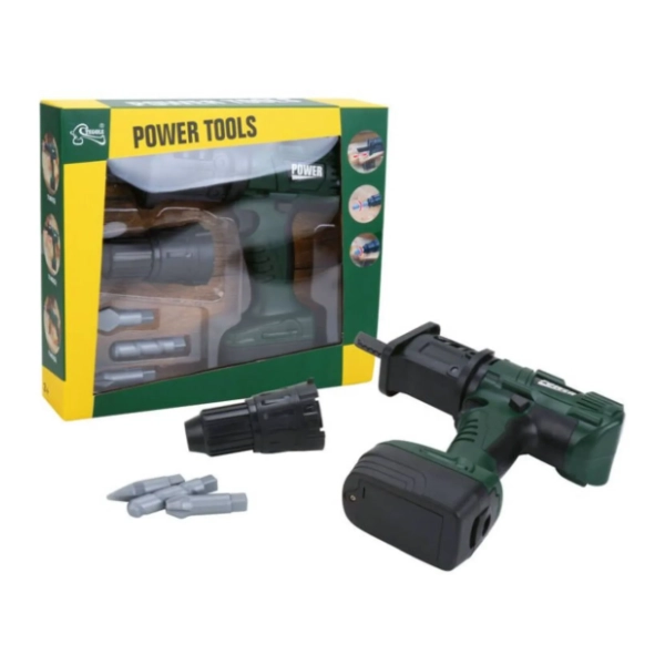 Igračka bušilica sa nastavcima POWER TOOLS