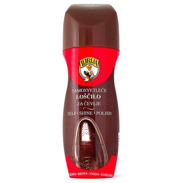 ILIRIJA sjaj za cipele braon 75g