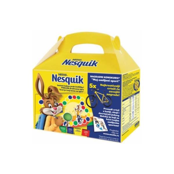 Kakao instant napitak NESTLE Nesquik  game 2x200g