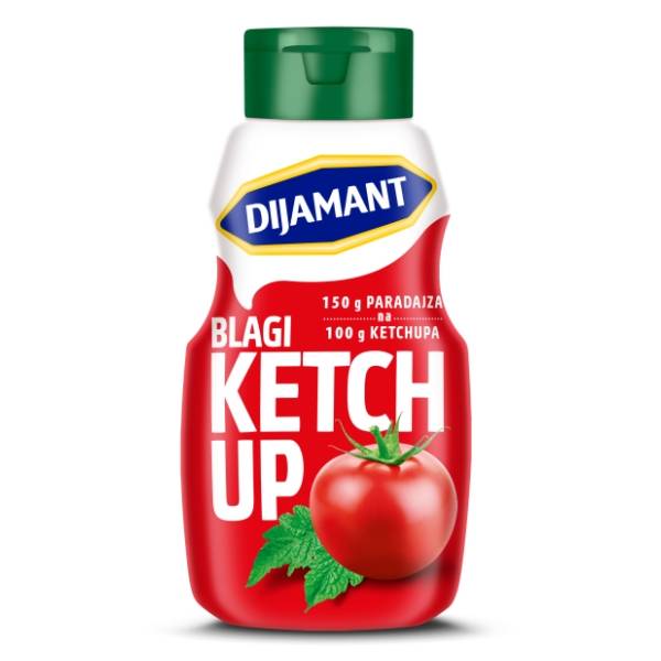 Kečap DIJAMANT blagi pvc 500g